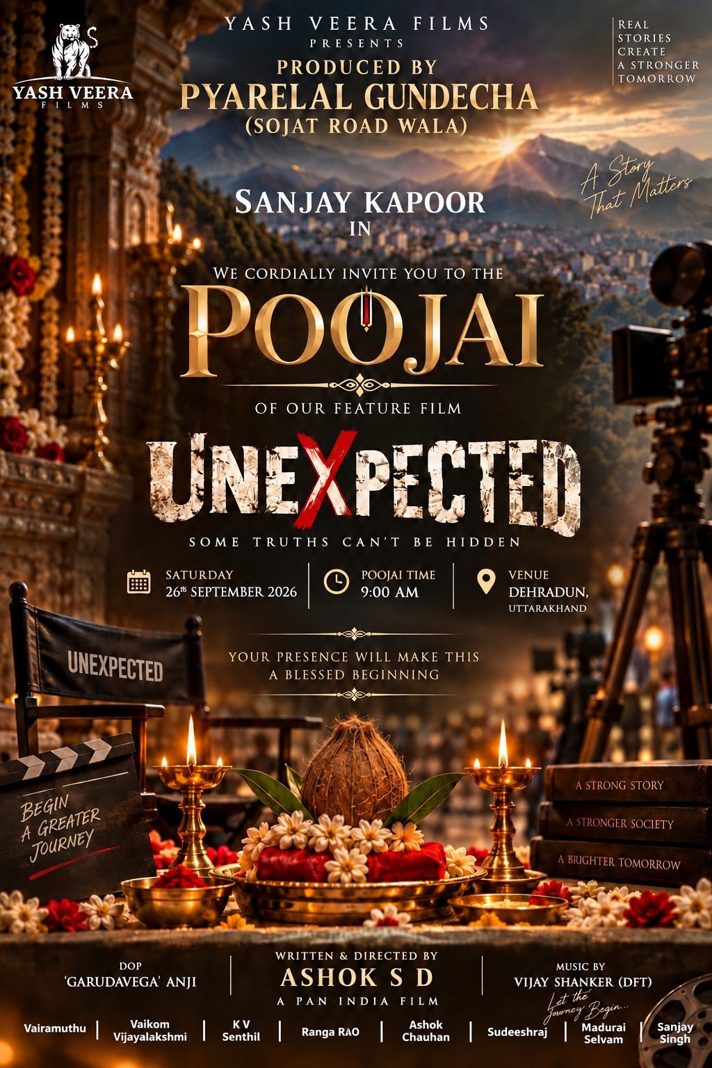 UNEXPECTED Pooja Ceremony — Shoot Officially Commences on 26 September 2026!